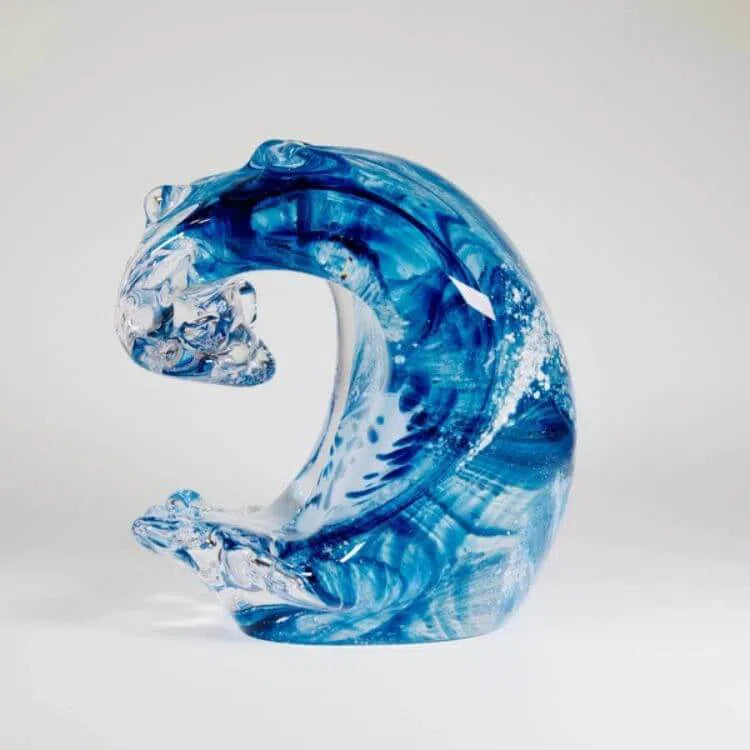 Glass wave sculptures collection page