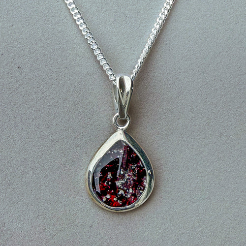 Ashes Tear Drop Pendant