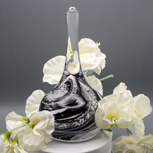 Ashes to Glass Ring Stand - Marbled