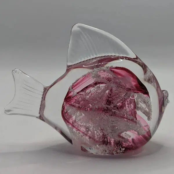 Ashes into glass fish