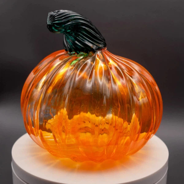 Halloween Pumpkin-Stuart Wiltshire Glass Ltd-Stuart Wiltshire Glass Ltd