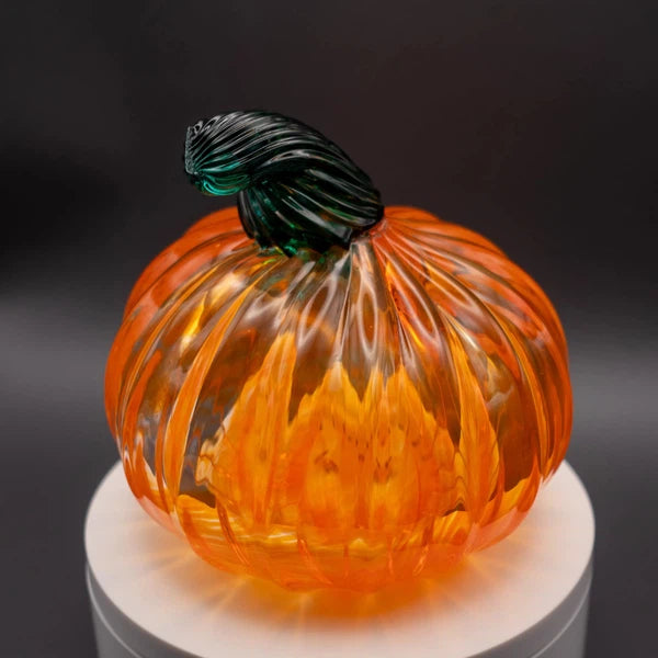 Halloween Pumpkin-Stuart Wiltshire Glass Ltd-Stuart Wiltshire Glass Ltd