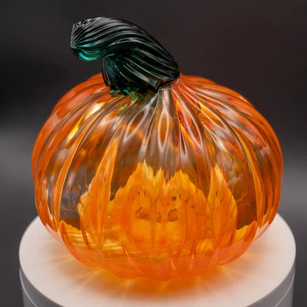 Halloween Pumpkin-Stuart Wiltshire Glass Ltd-Stuart Wiltshire Glass Ltd