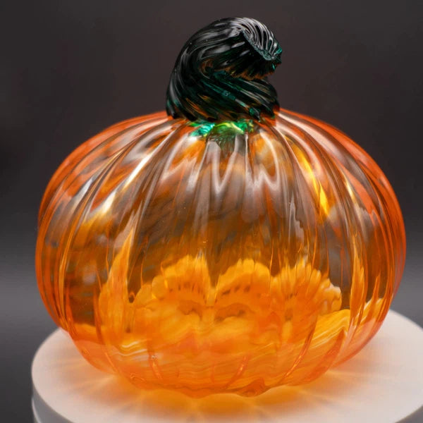 Halloween Pumpkin-Stuart Wiltshire Glass Ltd-Stuart Wiltshire Glass Ltd