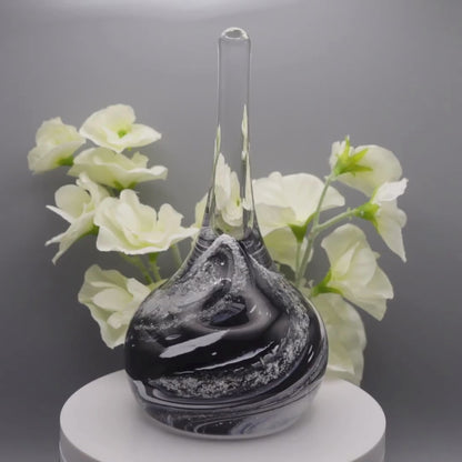 Ashes to Glass Ring Stand - Marbled